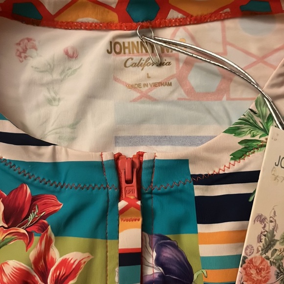 Johnny Was Nanya Swim Surf Shirt Sizes L and XL - Picture 4 of 8